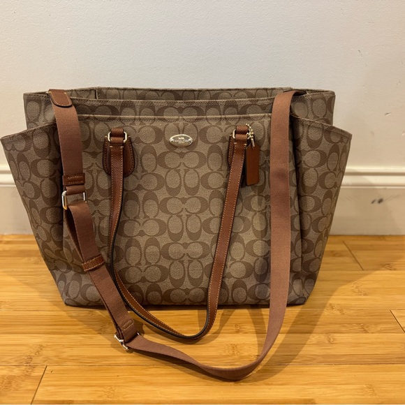 Coach diaper bag, like new - Picture 2 of 4